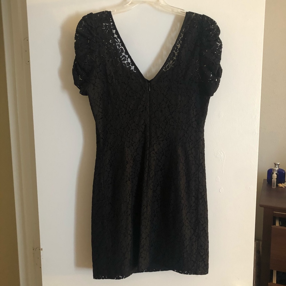 Black cocktail dress